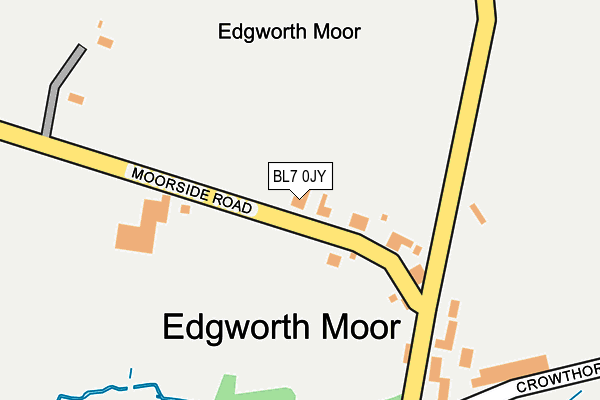 Map of SCPI BOWLAND LTD at local scale