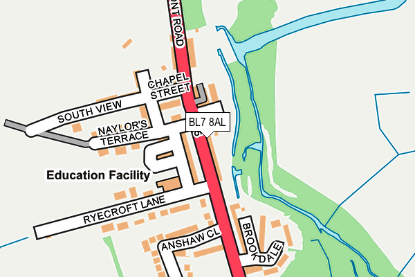 Map of CHARTWELL-YORKE (EDUCATIONAL TECHNOLOGY) LIMITED at local scale