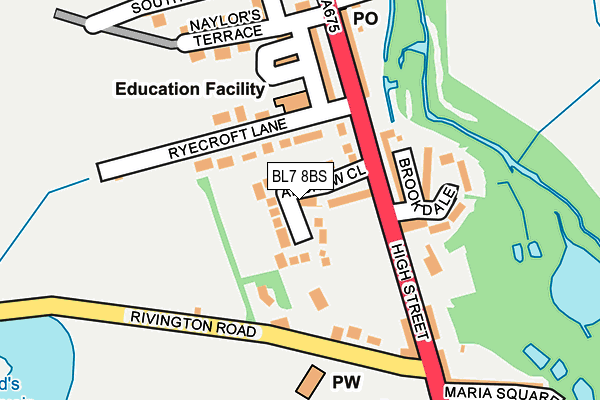 Map of RWC ASSOCIATES LIMITED at local scale