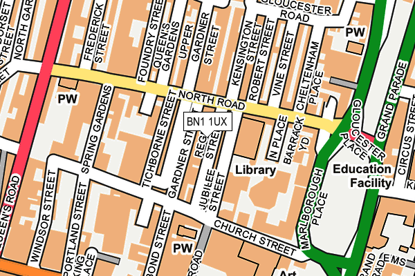 Map of 348 KING STREET LIMITED at local scale