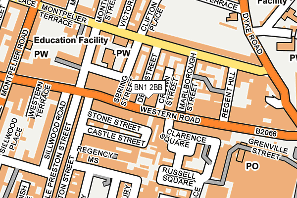 Map of EATERIES LTD at local scale