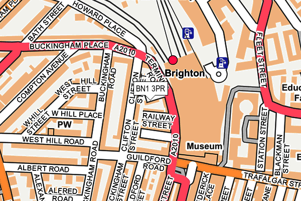 BN1 3PR map - OS OpenMap – Local (Ordnance Survey)