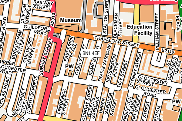 Map of THRIVING ARTISTS BUSINESS SCHOOL LTD at local scale