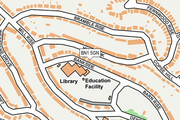 Map of EMJAY LIMITED at local scale