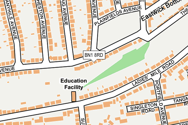 Map of JTP RESIDENTIAL LTD at local scale