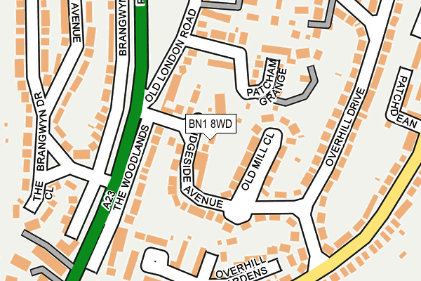 Map of EPOS PRO LTD at local scale