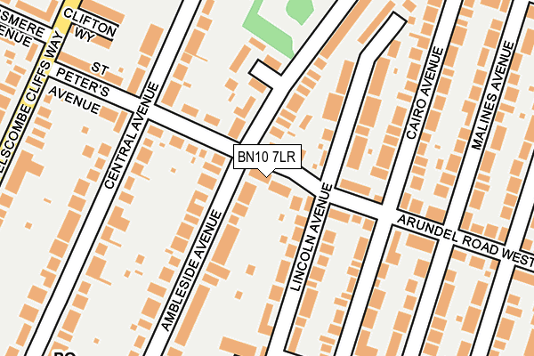 Map of 26B FRIARS AVENUE RESIDENTS COMPANY LIMITED at local scale