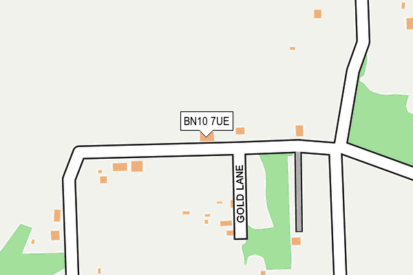 BN10 7UE map - OS OpenMap – Local (Ordnance Survey)