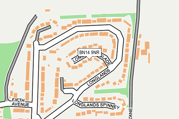 Map of L C G HOMES LIMITED at local scale