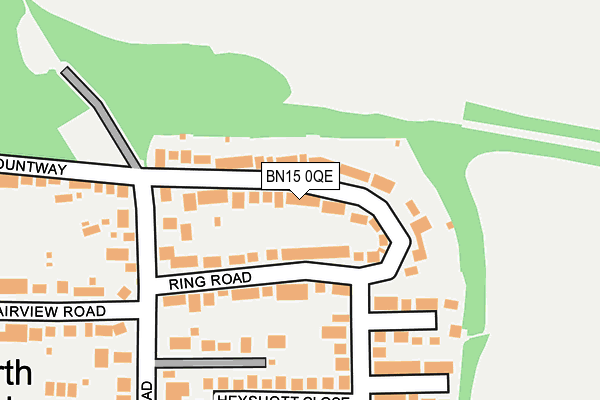 Map of SUSSEX WOMENS CLINIC LIMITED at local scale