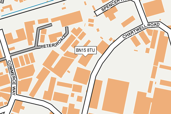 Map of BRIANT BROADBAND LTD at local scale