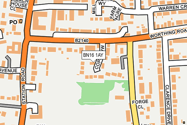 Map of MEDOLAH LTD at local scale