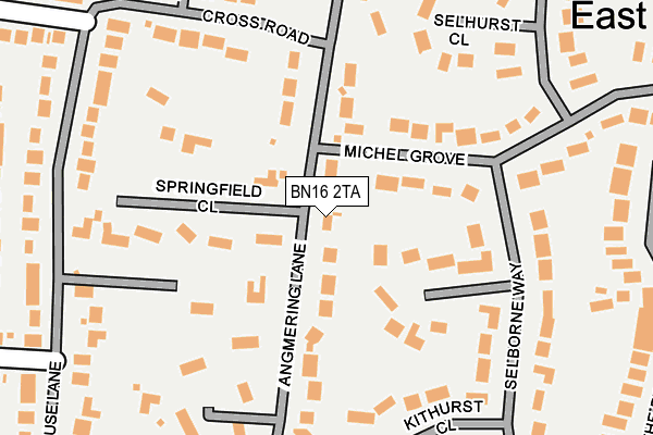 Map of MARCHANT PROPERTIES LTD at local scale