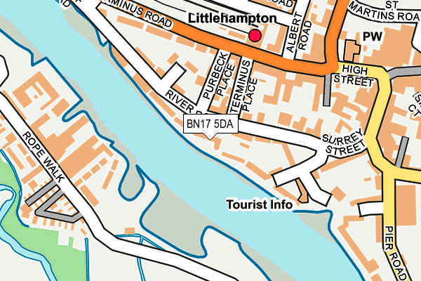 Map of MARINERS QUAY APARTMENTS LIMITED at local scale