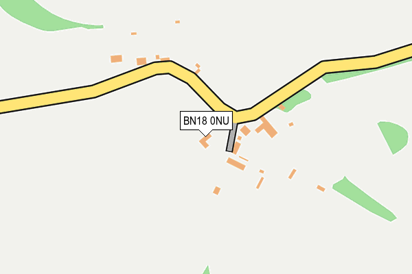 BN18 0NU map - OS OpenMap – Local (Ordnance Survey)