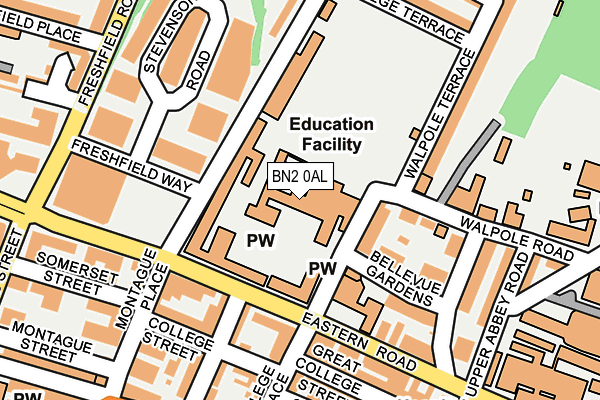 Map of BRIGHTON COLLEGE INTERNATIONAL SCHOOLS LIMITED at local scale