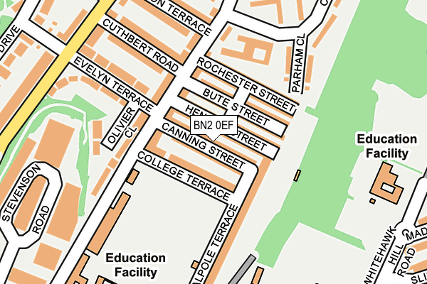 Map of WESTBOURNE MUSIC PUBLISHING LIMITED at local scale