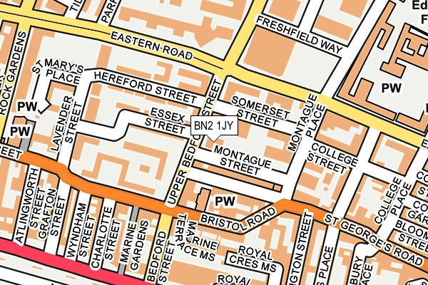 Map of ICONIC INK LTD at local scale