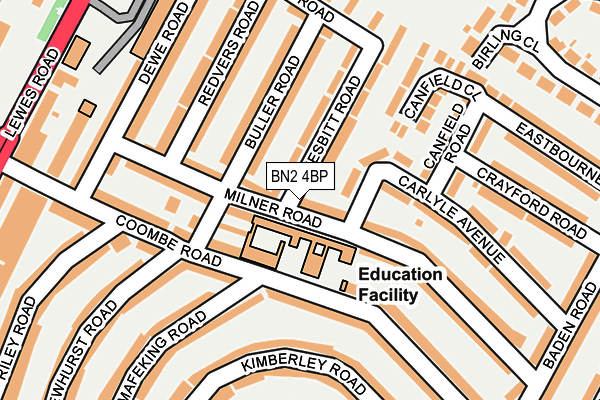 Map of EVOKE CONTRACTORS LIMITED at local scale