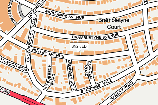 Map of KELLY'S EYE PRODUCTIONS LTD at local scale