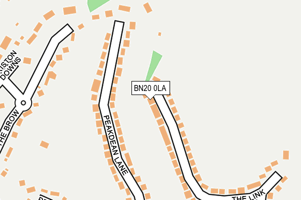 BN20 0LA map - OS OpenMap – Local (Ordnance Survey)