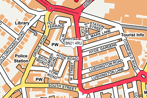Map of LINCOLN PARTNERS LIMITED at local scale