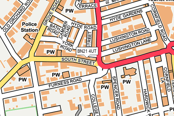 Map of 16 SILVERDALE ROAD RESIDENTS' ASSOCIATION LIMITED at local scale