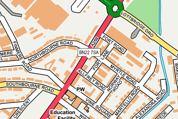 Map of THE WHITE LION REDHILL LIMITED at local scale