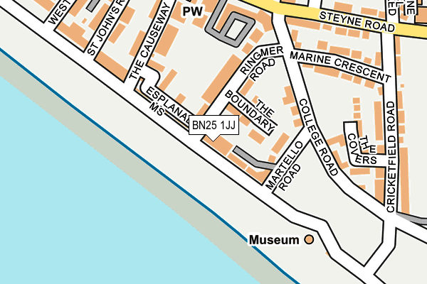 Map of 35 THE ESPLANADE LTD. at local scale