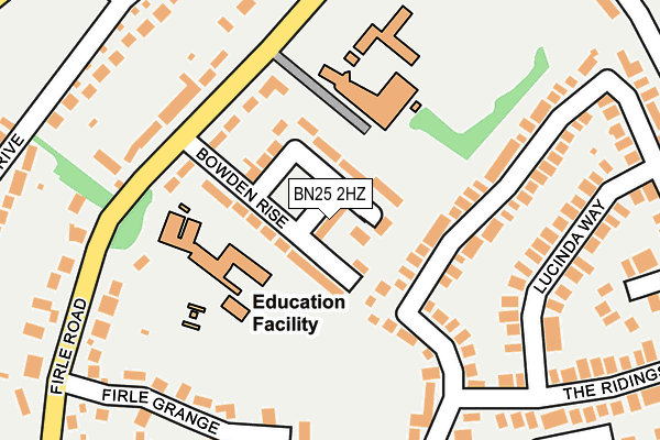 Map of SEVEN SISTERS ELECTRICAL LTD at local scale