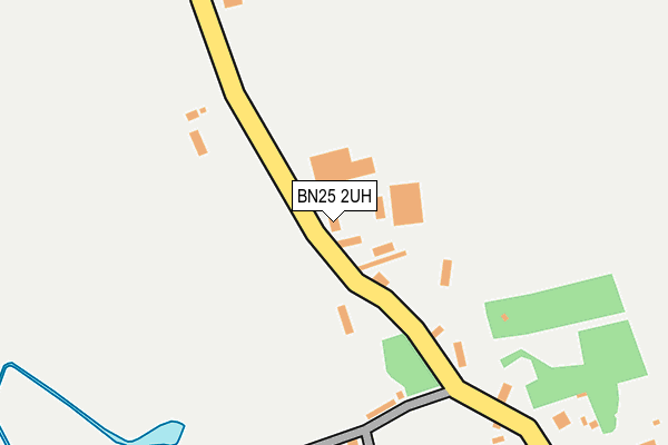 BN25 2UH map - OS OpenMap – Local (Ordnance Survey)