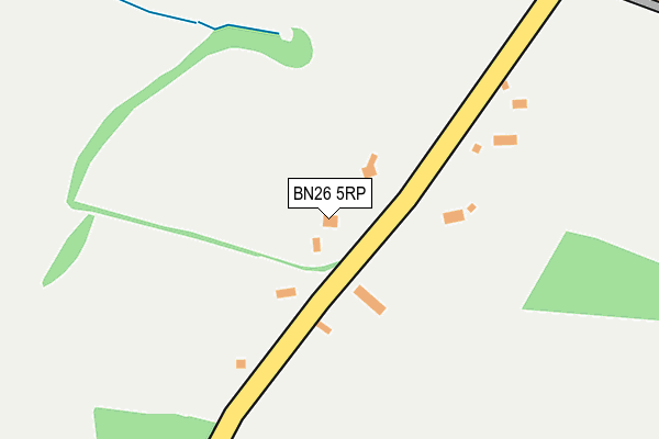 BN26 5RP map - OS OpenMap – Local (Ordnance Survey)