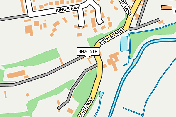 BN26 5TP map - OS OpenMap – Local (Ordnance Survey)