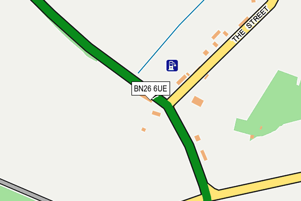 BN26 6UE map - OS OpenMap – Local (Ordnance Survey)