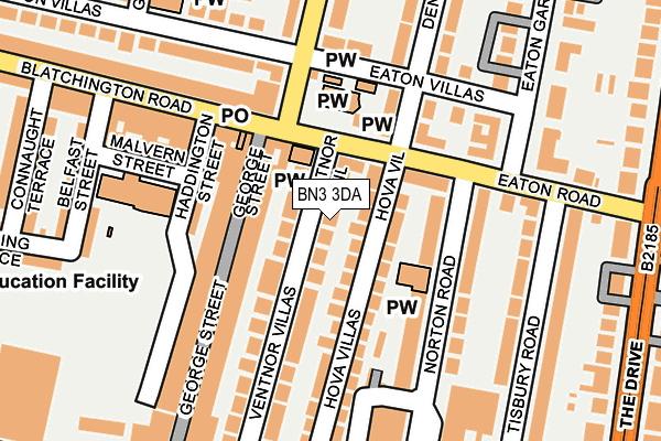 Map of 29 VENTNOR VILLAS RESIDENTS ASSOCIATION LIMITED at local scale