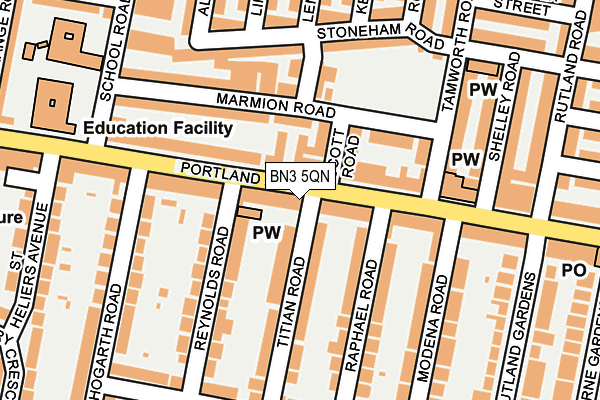 Map of HAPPY PLUMBER LTD at local scale