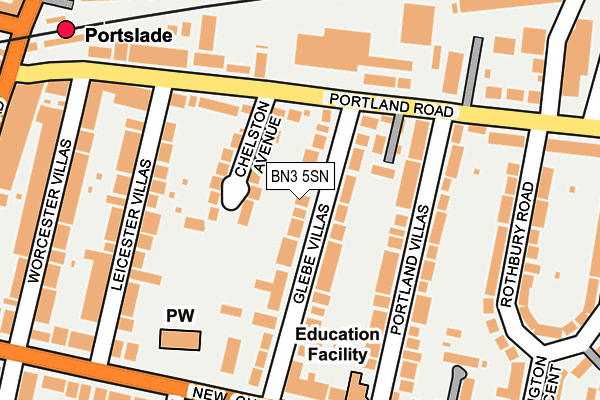 Map of O’KINNELL SPORTS LTD at local scale