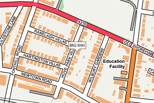 Map of MCGUINNESS HALL CONSULTANTS LTD at local scale