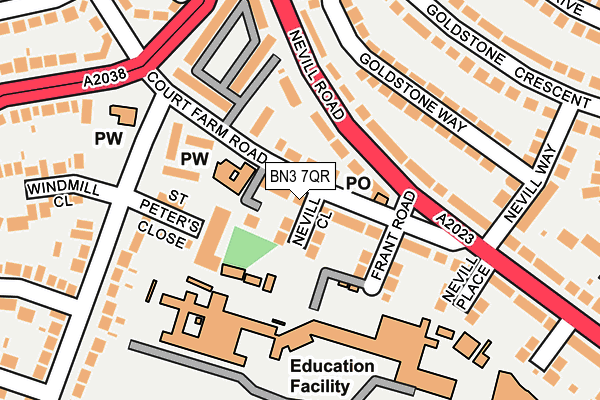 Map of ROBIN COURT (YALDING ROAD) LIMITED at local scale