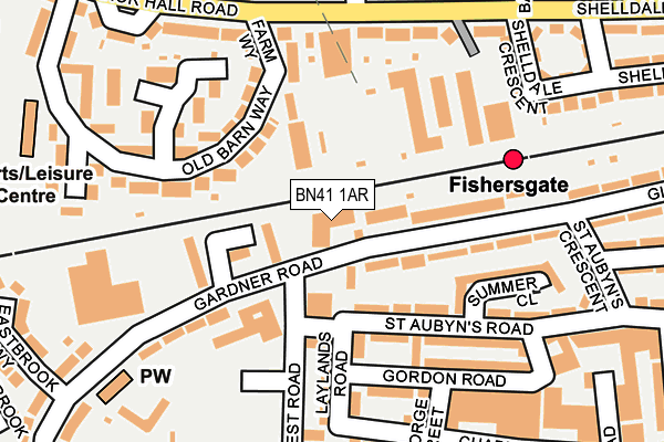 Map of IRF SCAFFOLDING LIMITED at local scale
