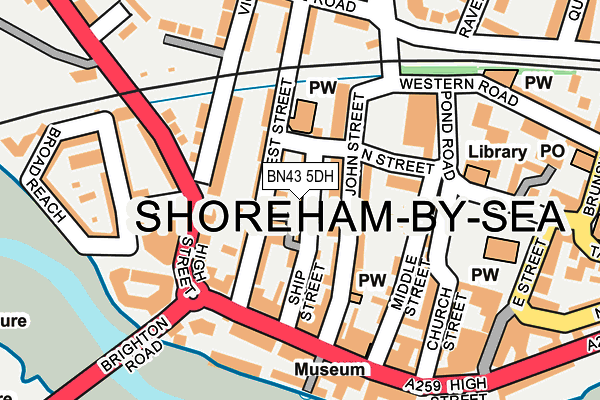 Map of 102 LEXHAM GARDENS LIMITED at local scale