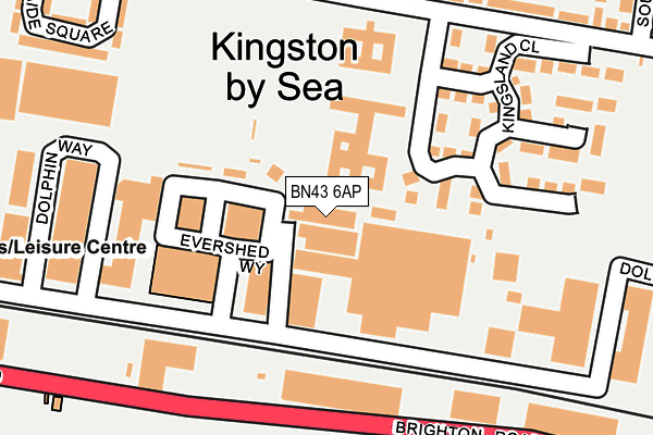 Map of MID-SUSSEX ROOFING LIMITED at local scale
