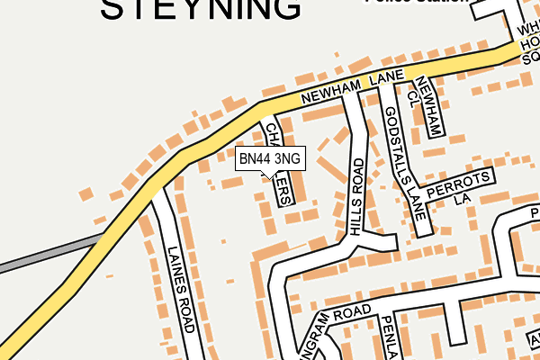 Map of HARMONY DWELLINGS LTD at local scale