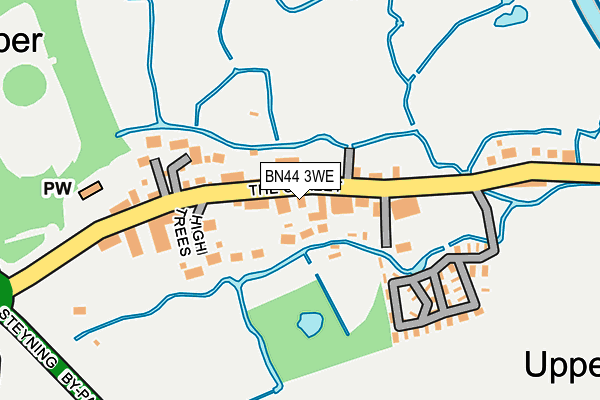 Map of THE TOLLGATE RESTAURANT LIMITED at local scale