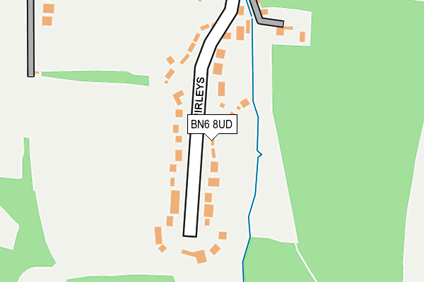 Map of ALPIC22 LTD at local scale