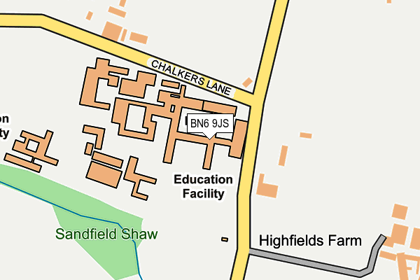 Map of HURST FACILITIES LIMITED at local scale