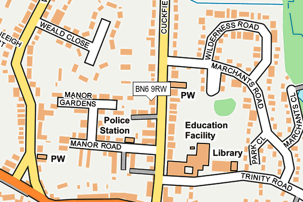Map of UNIT EIGHTEEN LTD at local scale