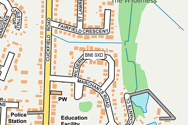 Map of SHEP RETAIL LIMITED at local scale