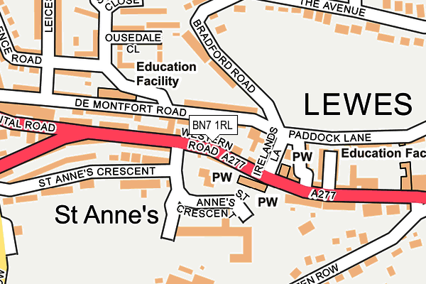 Map of CLUB AMIGOS LTD at local scale
