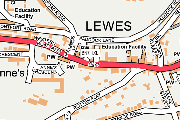 Map of ABYSS BREWING LTD at local scale
